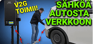 Harri Salo tutustui kaksisuuntaiseen latauslaitteeseen – V2G käytännössä