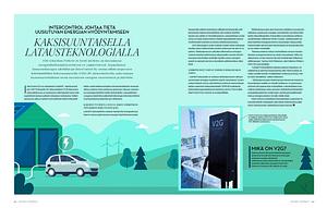 InterControl johtaa tietä uusiutuvan energian hyödyntämiseen kaksisuuntaisella latausteknologialla