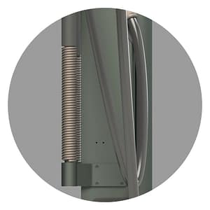 cable management 50 kw
