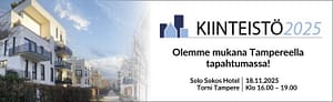 Welcome to the Kiinteistö2025 fair in Tampere!